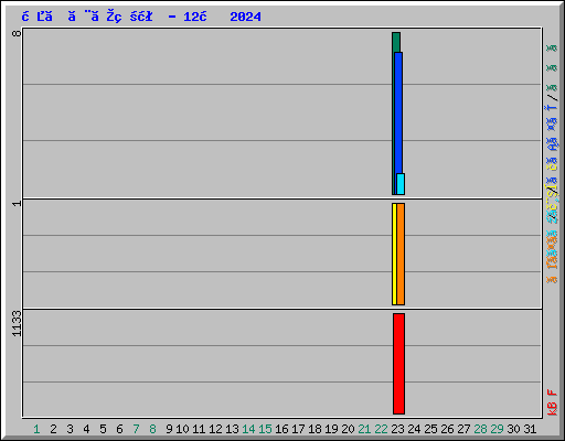 日ごとの状況 - 12月 2024