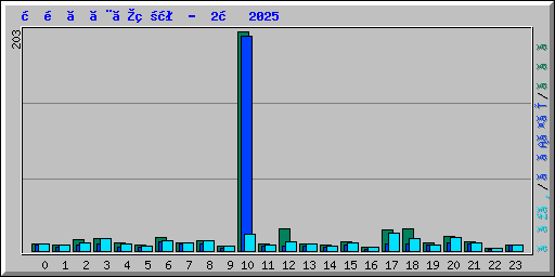 時間ごとの状況 -  2月 2025